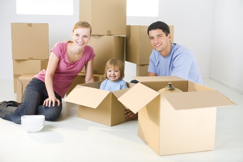 Removal team supporting a house move in Wallington