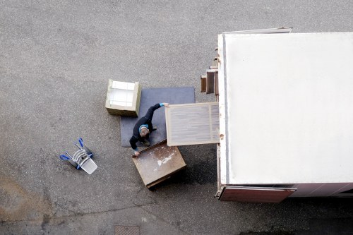 Office removals team planning a commercial move in Wallington