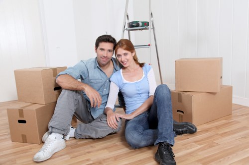 Household removals from a Wallington property with stairs and access considerations