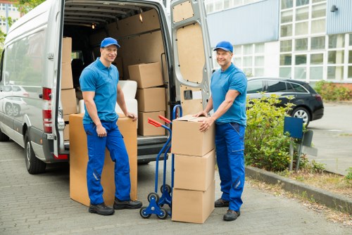 Van loading for furniture collection and delivery near Wallington