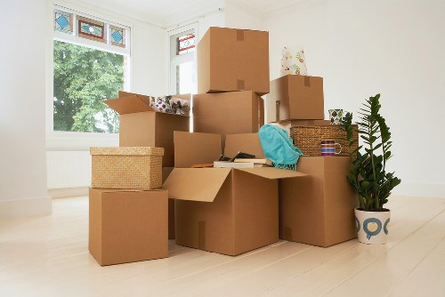Sustainable moving in Wallington with separated recycling and reuse-focused loading