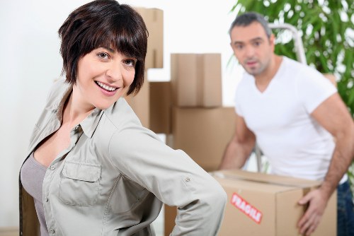 Checklist and packed essentials prepared for moving day in Wallington