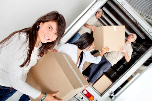 Commercial moving truck service near Wallington